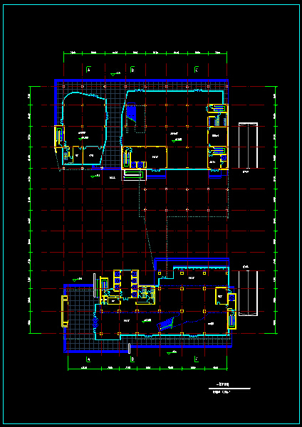 [南京]现代风格综合楼办公楼（CAD+SU+文本）施工图下载【ID:149933127】