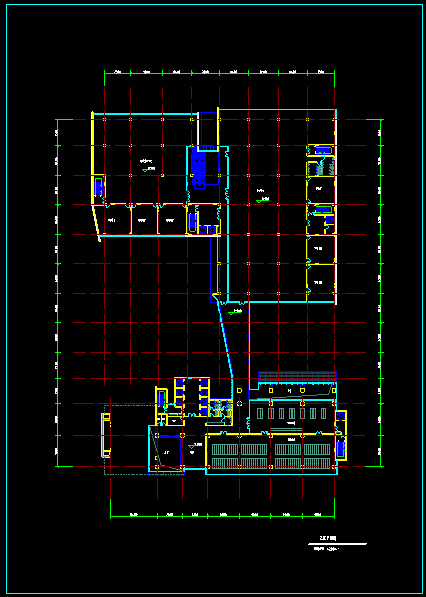 [南京]现代风格综合楼办公楼（CAD+SU+文本）施工图下载【ID:149933127】