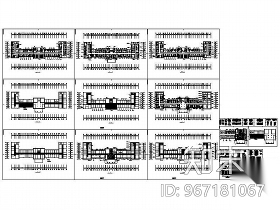 办公空间设计施工图cad施工图下载【ID:967181067】
