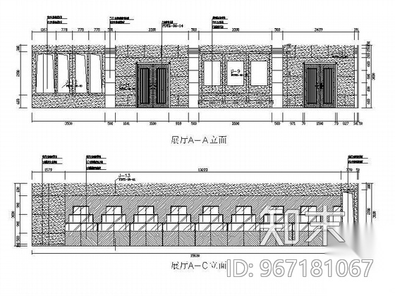 办公空间设计施工图cad施工图下载【ID:967181067】