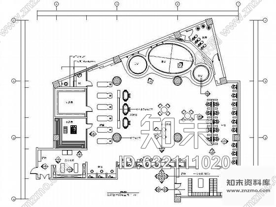 施工图400平米洗浴中心装修图含效果施工图下载【ID:632111020】