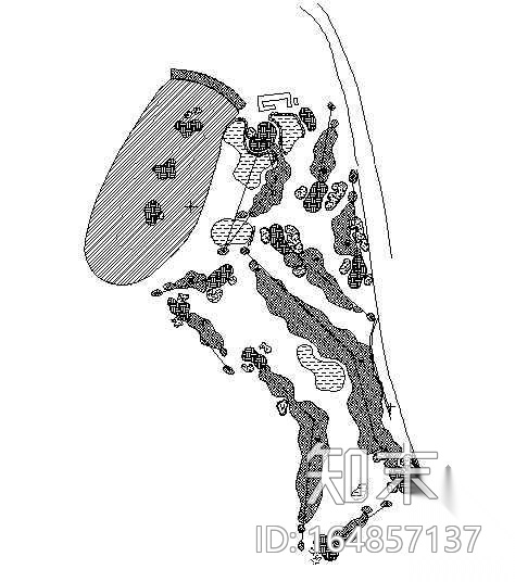 青岛某高尔夫迷你练球场施工图施工图下载【ID:164857137】