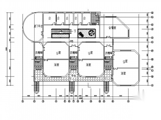 2层简欧风格幼儿园建筑设计施工图cad施工图下载【ID:165933119】