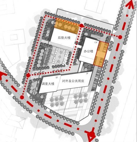 [重庆]高层金属板幕墙办公楼建筑设计方案文本cad施工图下载【ID:151638161】