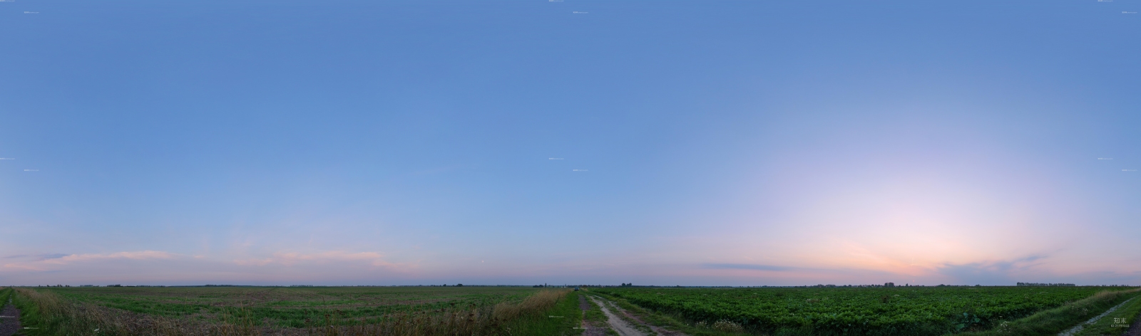 蓝天少云外景4贴图下载