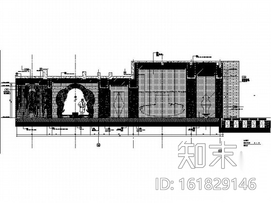 [杭州]西子湖畔江南庭院式高档时尚度假酒店装修施工图...cad施工图下载【ID:161829146】