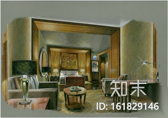 [杭州]西子湖畔江南庭院式高档时尚度假酒店装修施工图...cad施工图下载【ID:161829146】