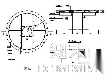 某老年活动中心局部景观设计cad施工图下载【ID:165133151】