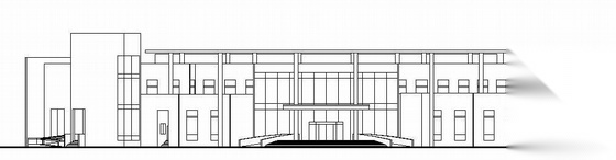[北京]某二层售楼处建筑施工图施工图下载【ID:165400101】