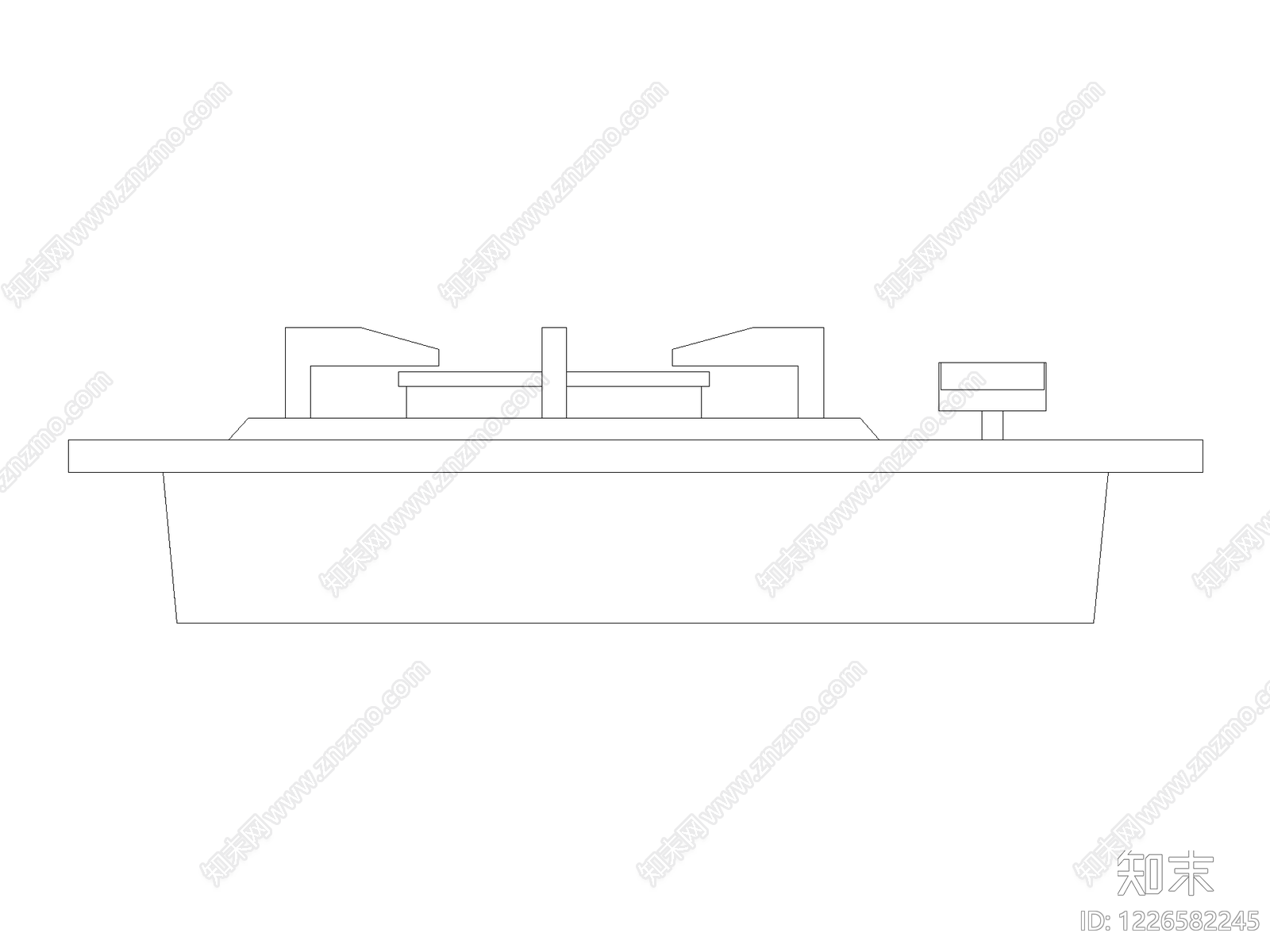 桌子cad施工图下载【ID:1226582245】