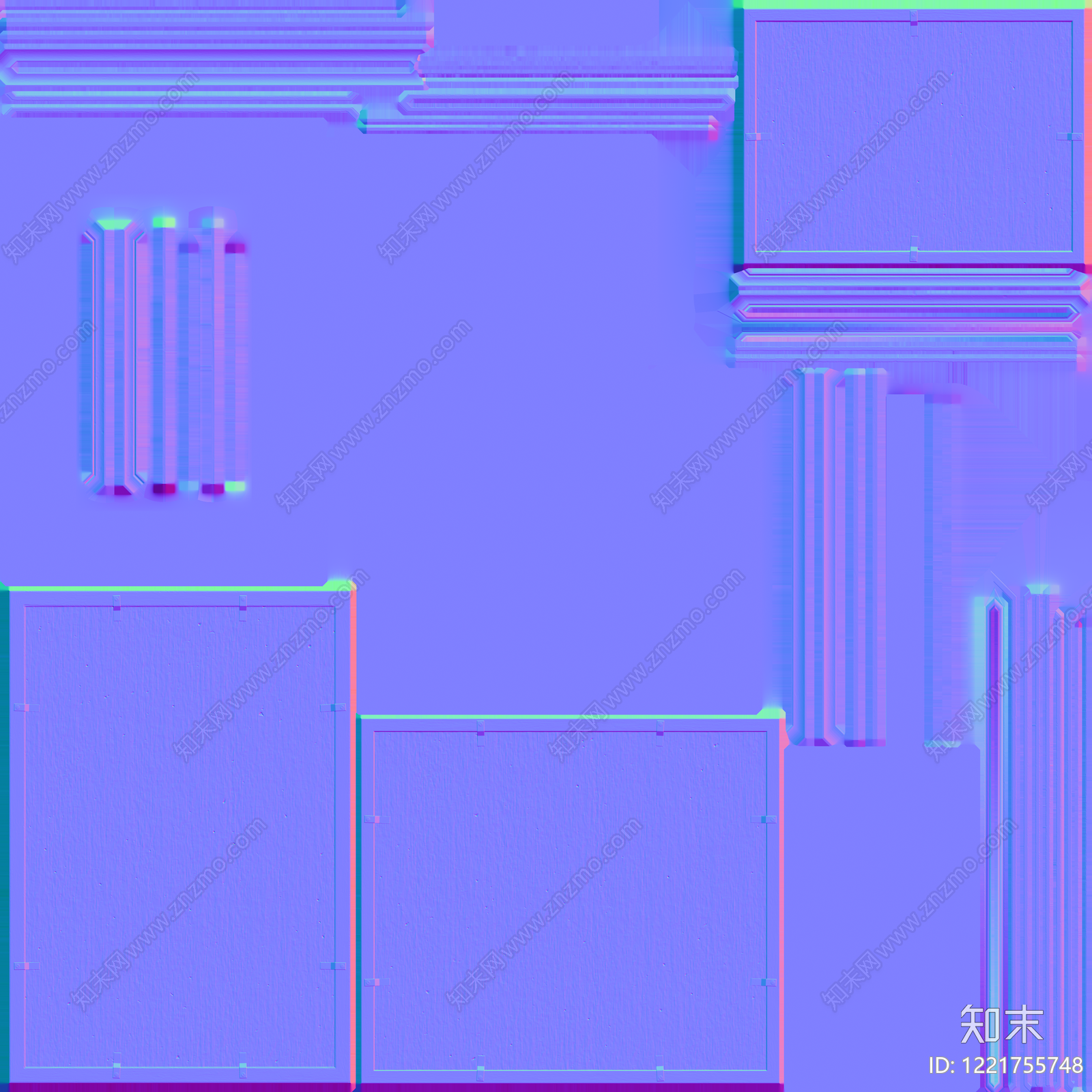 木纹法线高清贴图材质