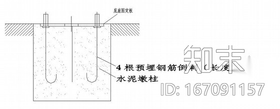 弱电工程摄像机安装大样图纸cad施工图下载【ID:167091157】