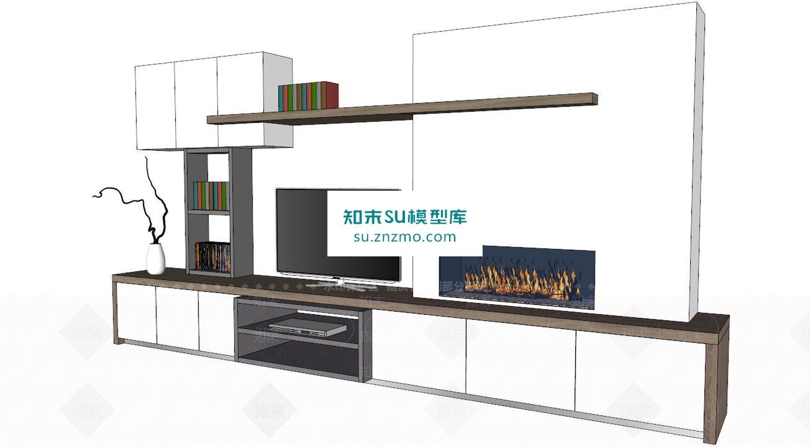 电视SU模型下载【ID:172117173】