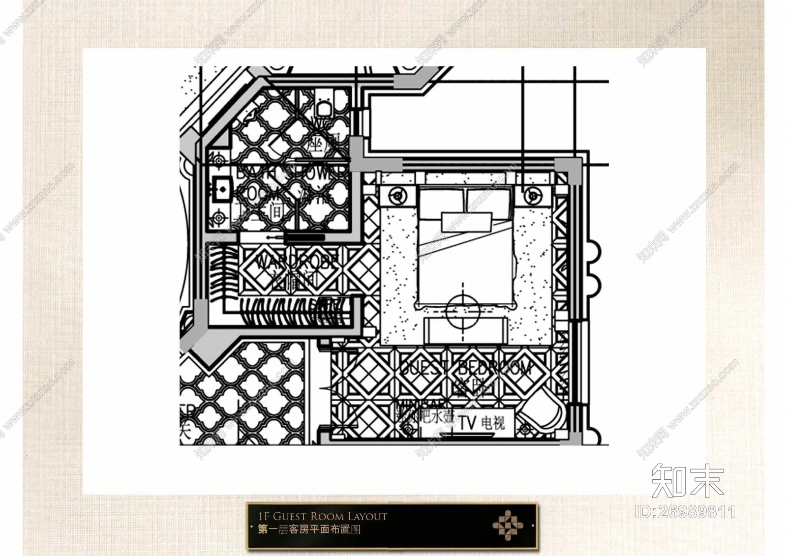 HBA--宁波总裁顶级别墅CAD施工图纸施工图下载【ID:26989811】