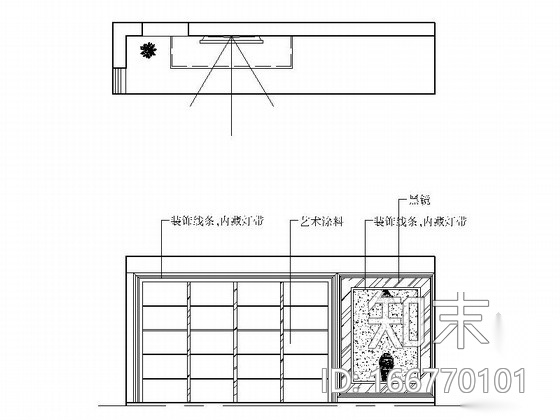 精品豪华欧式风格两层小别墅室内装修施工图施工图下载【ID:166770101】