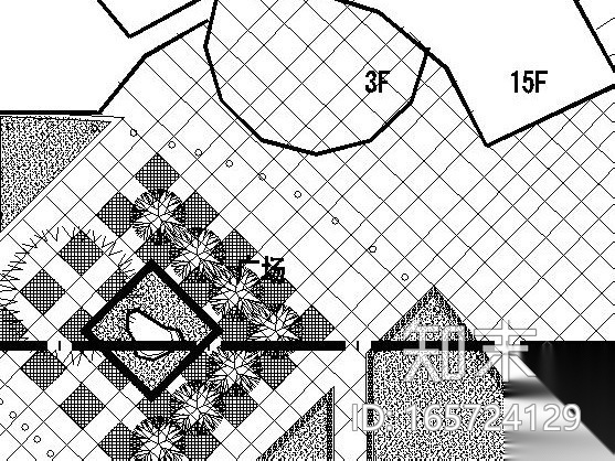 [长沙]某小区景观总体规划设计cad施工图下载【ID:165724129】