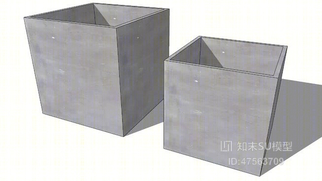 花盆SU模型下载【ID:419268186】