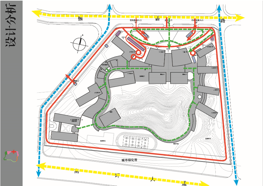 [广东]健宁医院建筑设计方案文本cad施工图下载【ID:151580140】