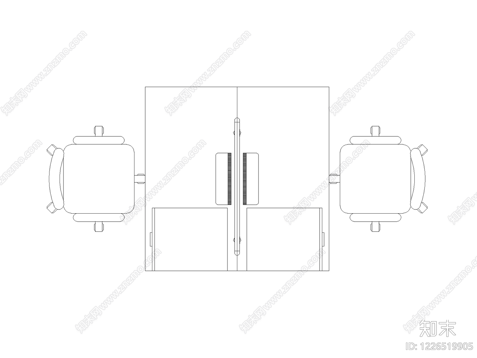 柜子cad施工图下载【ID:1226519905】