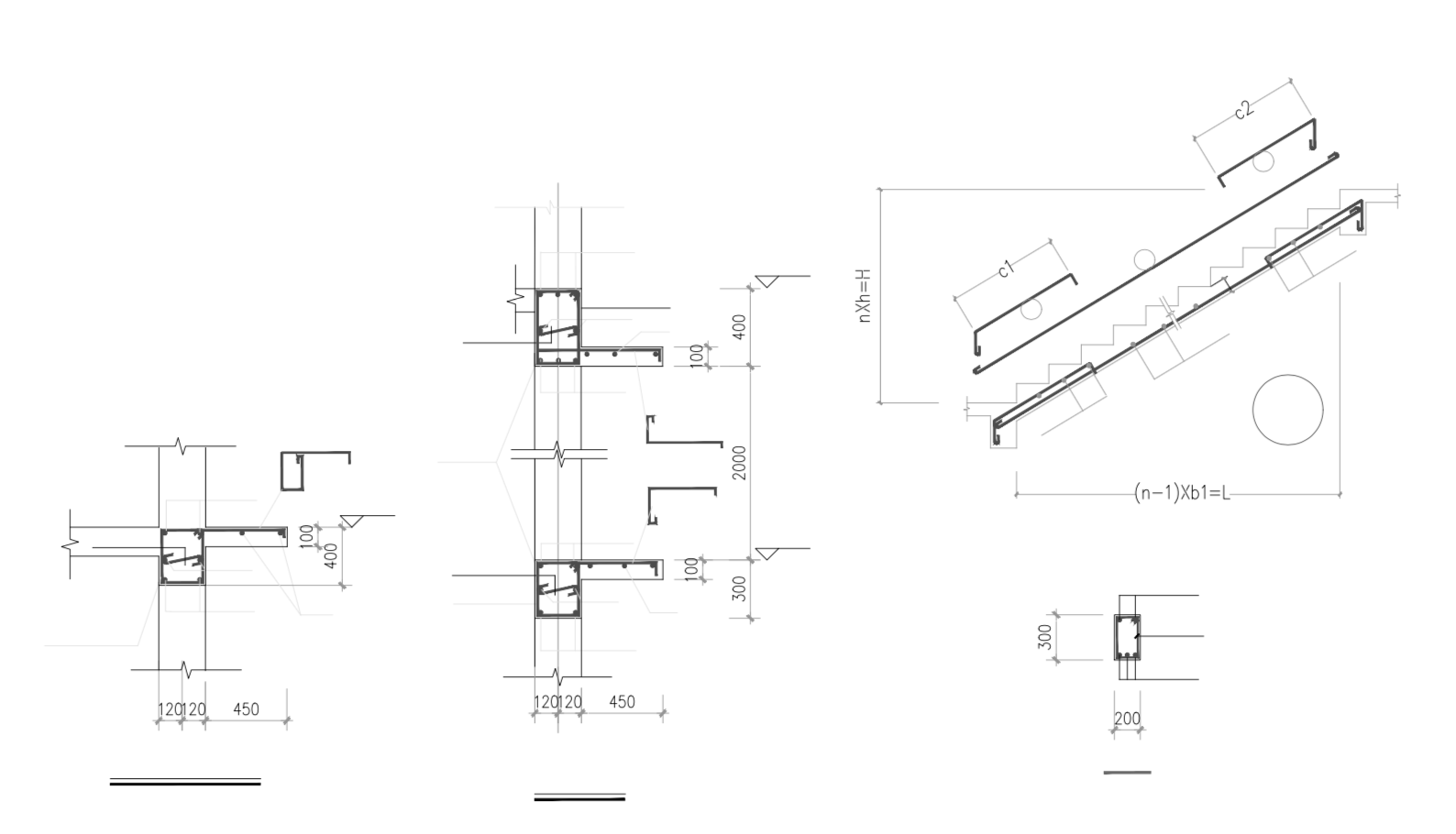 新农村两户双联式独栋别墅建筑施工图施工图下载【ID:149894193】