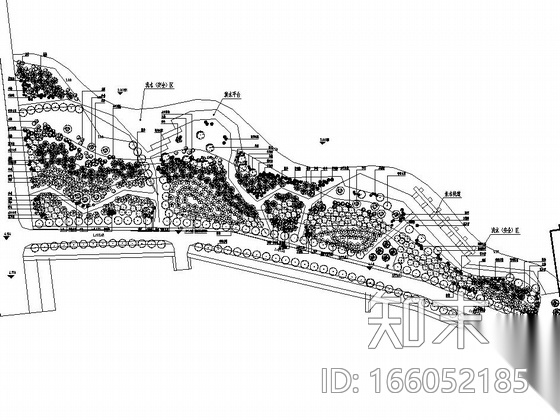 [胶州]商业购物中心周边环境园林景观工程施工图cad施工图下载【ID:166052185】