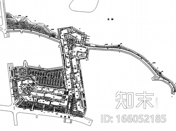 [胶州]商业购物中心周边环境园林景观工程施工图cad施工图下载【ID:166052185】