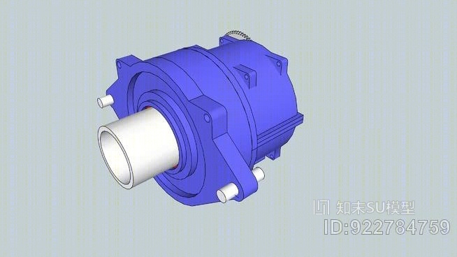 风力发电机齿轮箱SU模型下载【ID:922784759】
