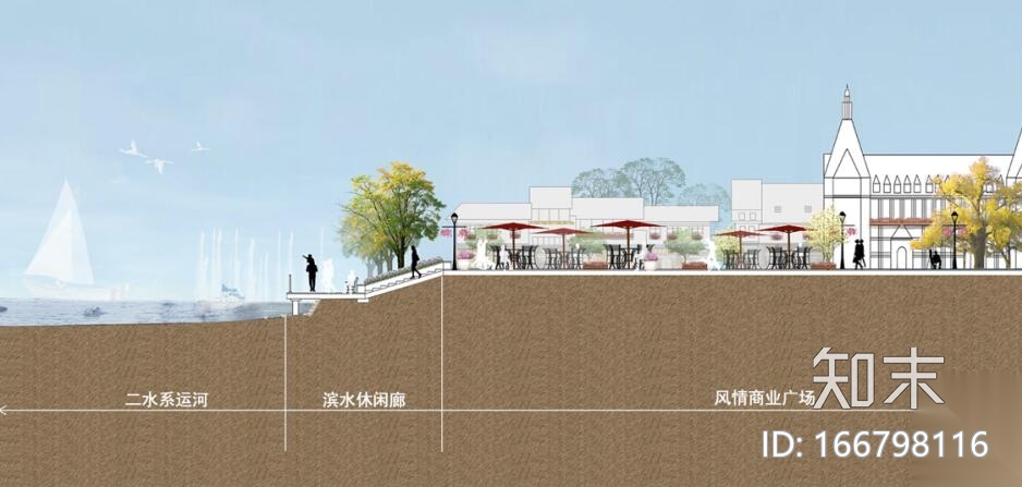 [黑龙江]北欧风情城市规划概念景观设计文本cad施工图下载【ID:166798116】