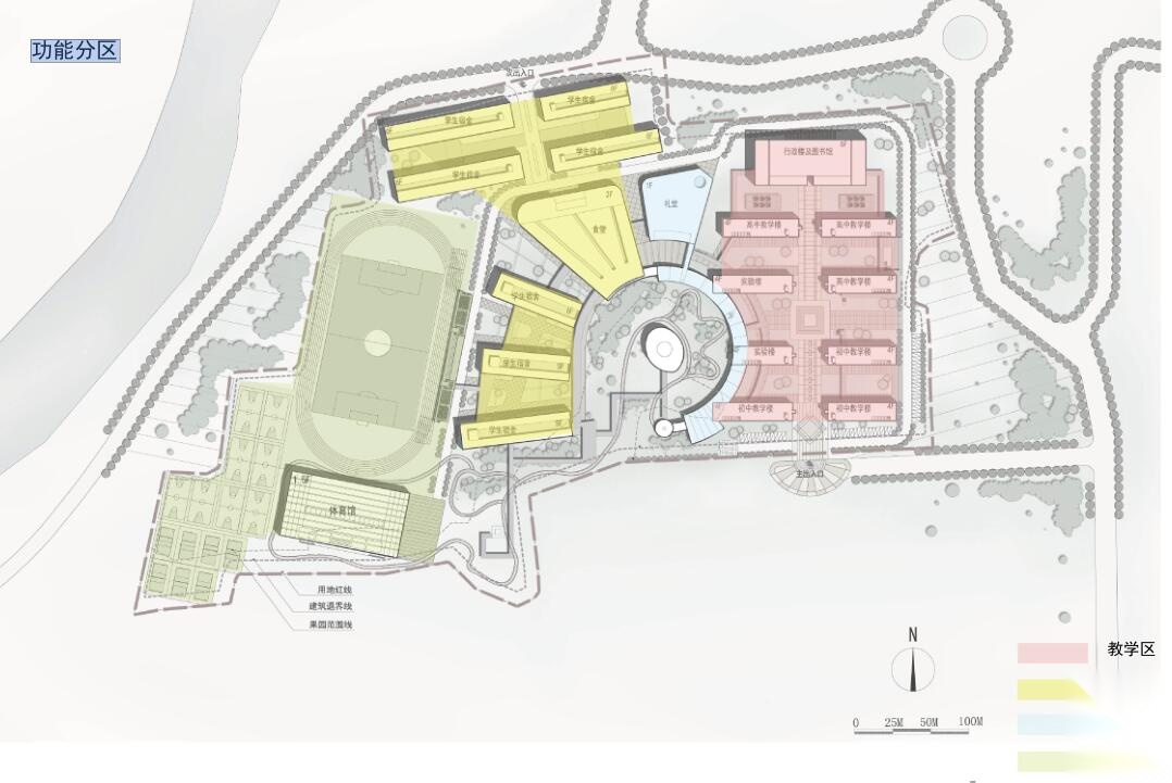 [河南]某市清华园完全中学建筑方案设计文本(包含PDF+96...cad施工图下载【ID:167633154】