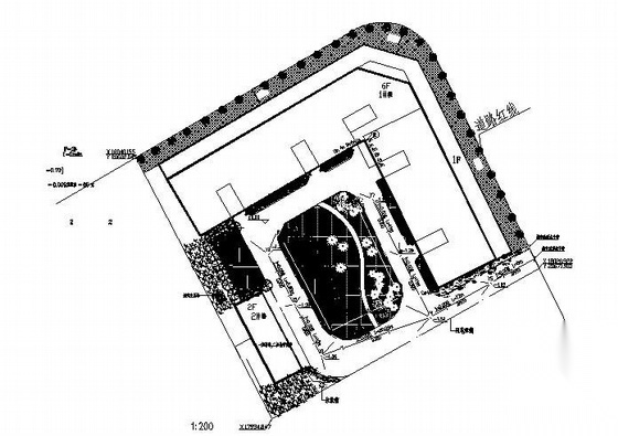 四川省某小区园林景观施工图cad施工图下载【ID:161102118】