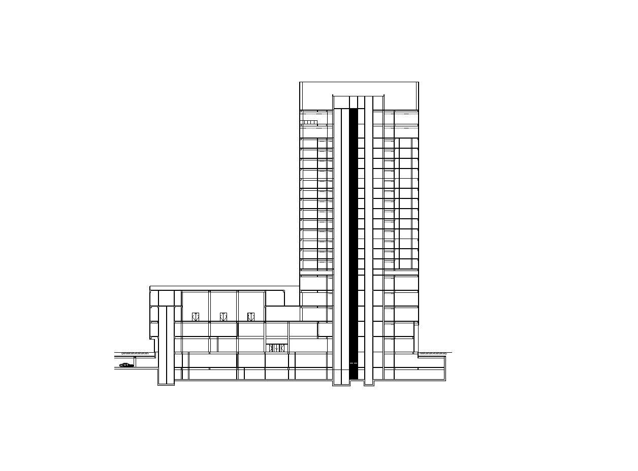 [浙江]复城国际中心居住区建筑施工图扩初设计（CAD）施工图下载【ID:149862136】