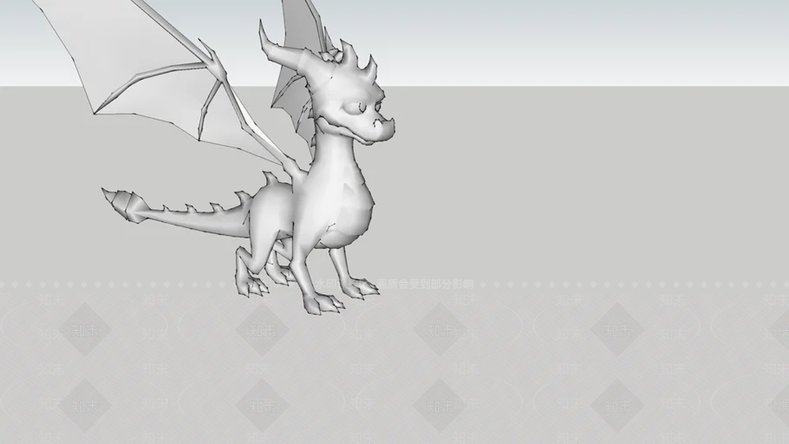 spyro的传说SU模型下载【ID:1162237812】