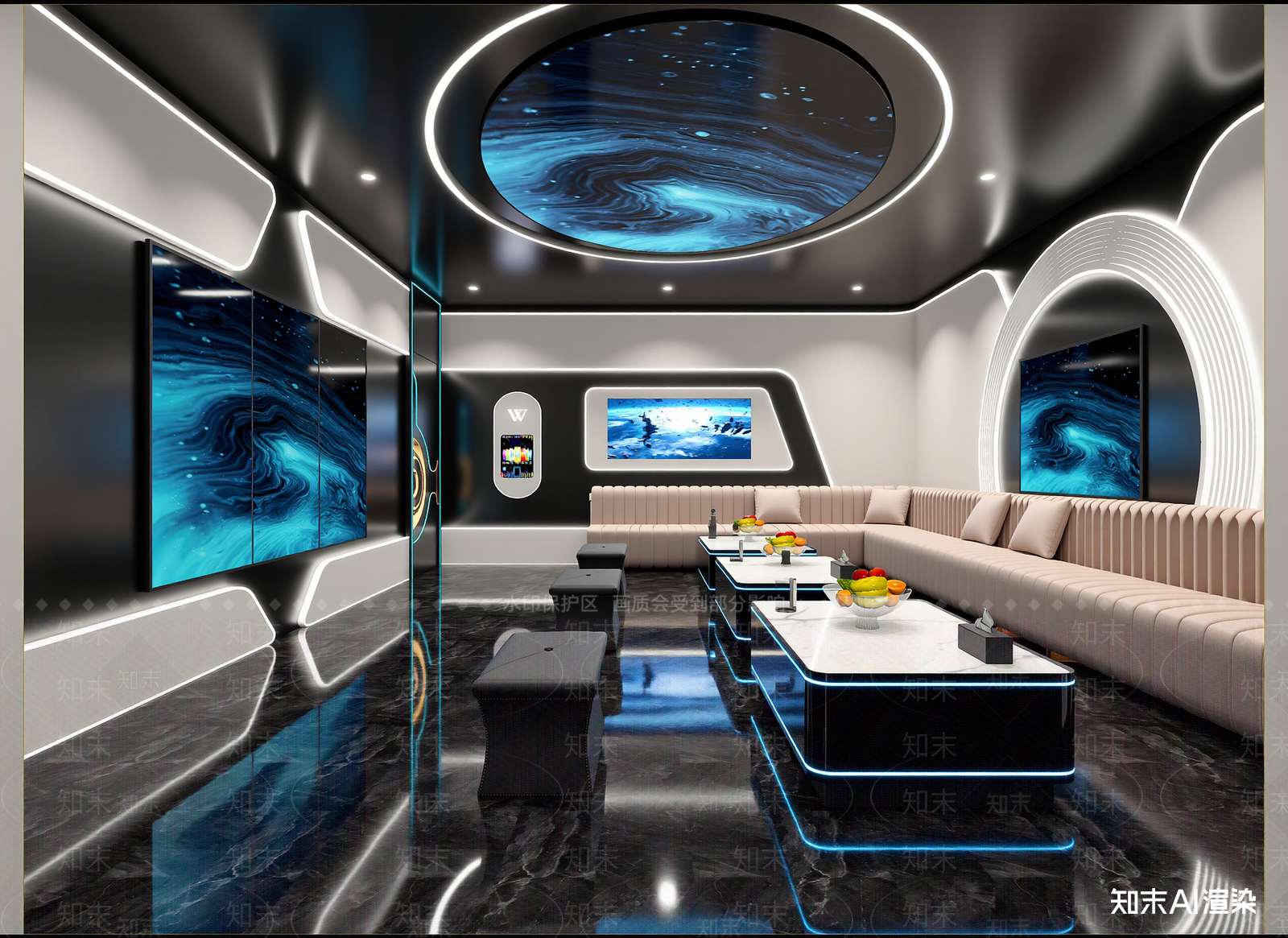现代酒吧3D模型下载【ID:1214665056】