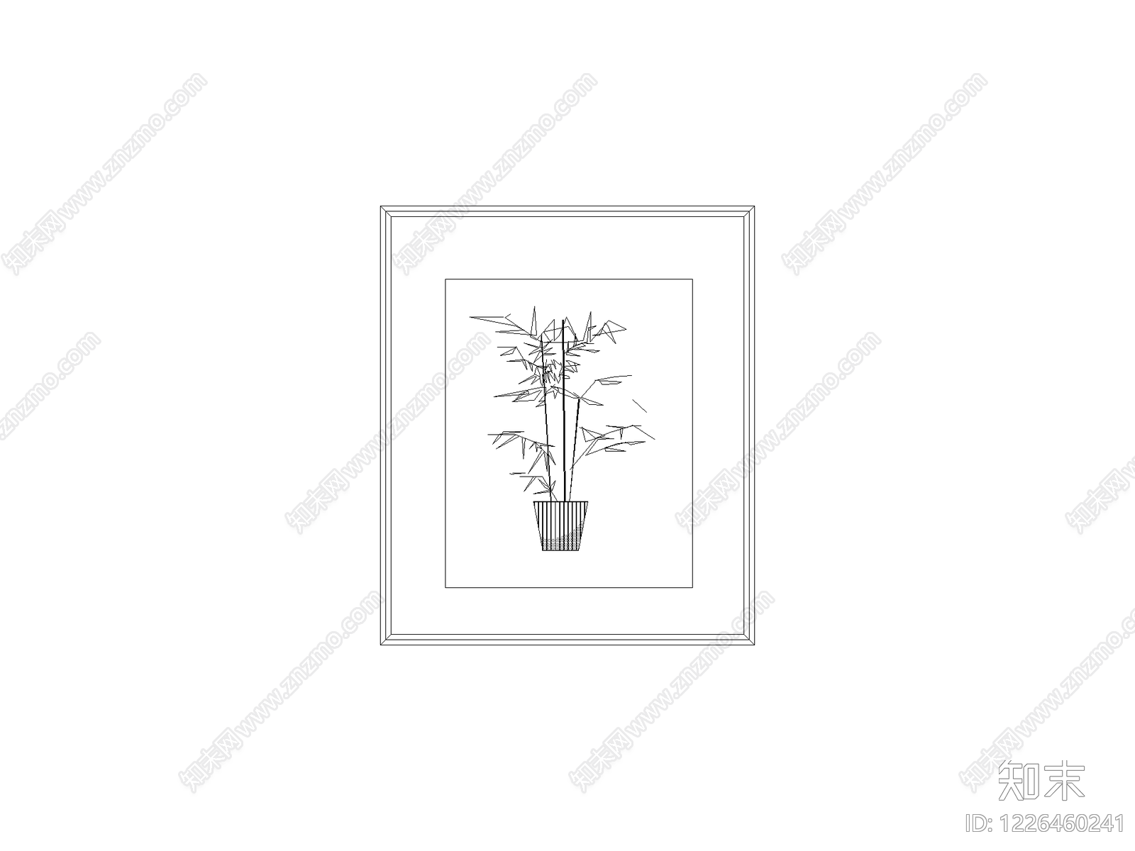 绿植cad施工图下载【ID:1226460241】
