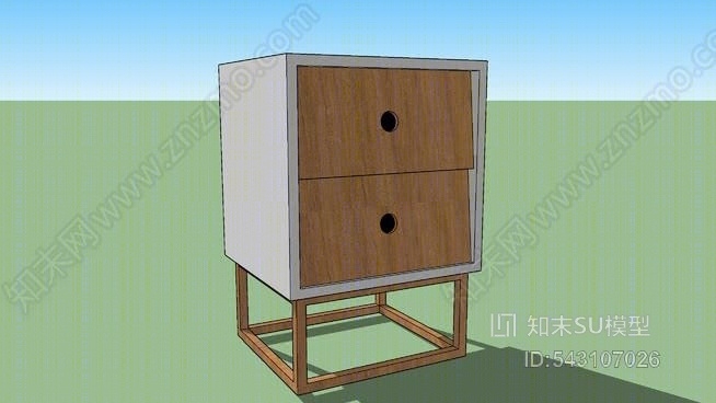 柜子SU模型下载【ID:543107026】