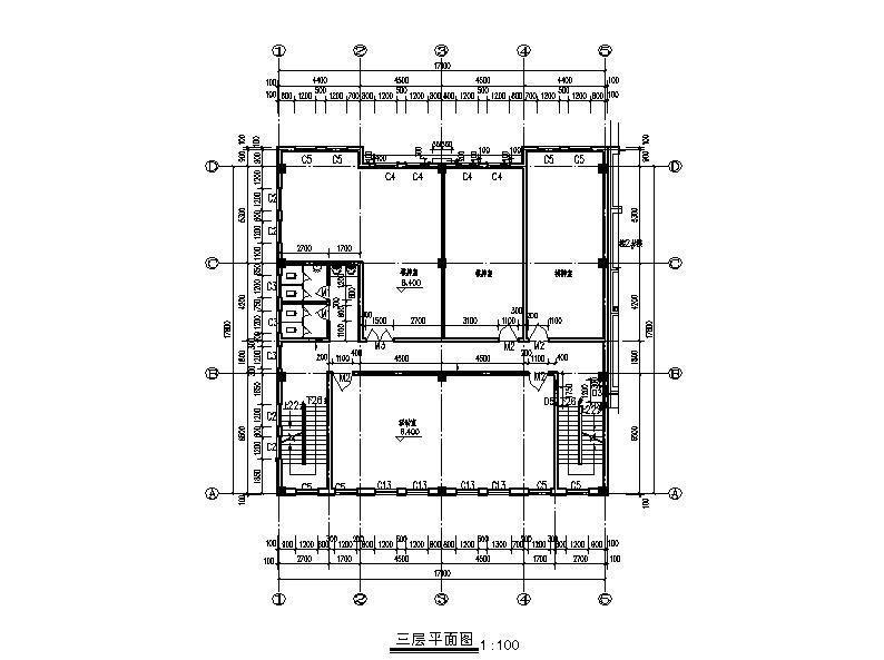 [宁夏]六层砖混结构新中式风格住宅建筑施工图（含效果图...cad施工图下载【ID:149782141】