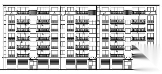 经典住宅施工图cad施工图下载【ID:149828159】