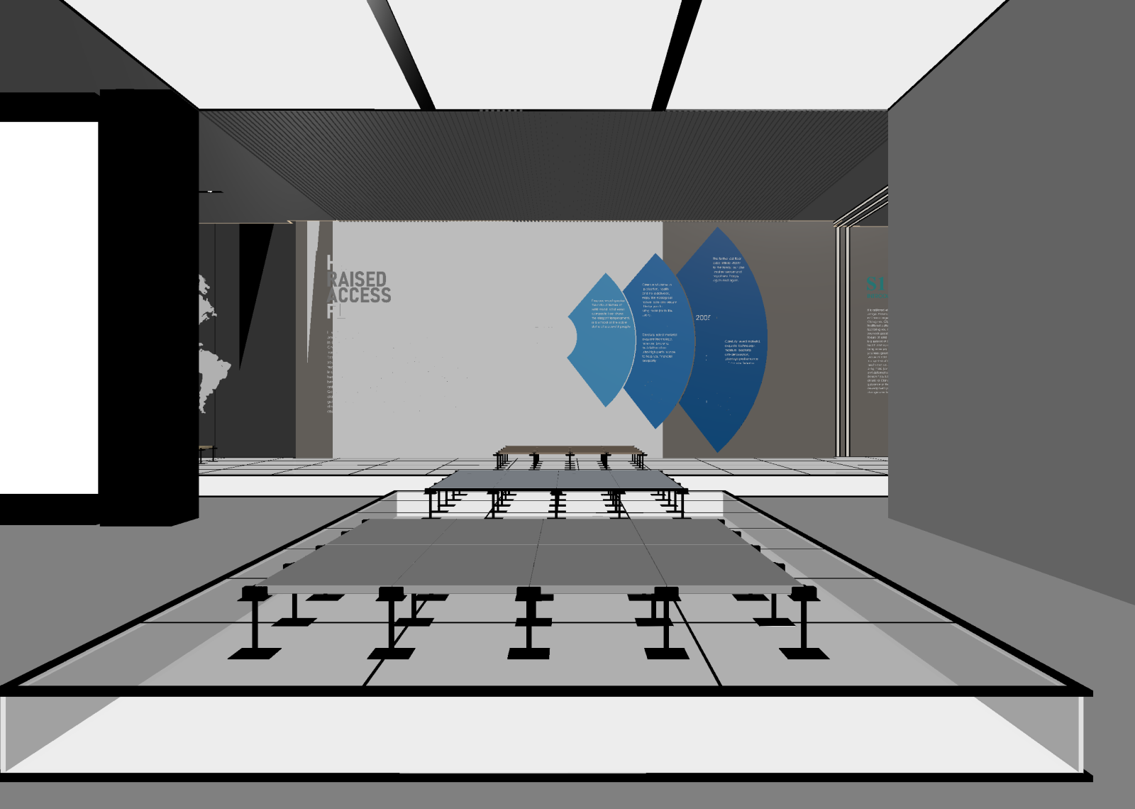 现代科技展厅3D模型下载【ID:1215059282】