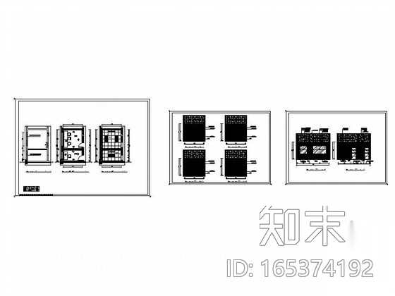 [沈阳]某大学小监控室施工图施工图下载【ID:165374192】