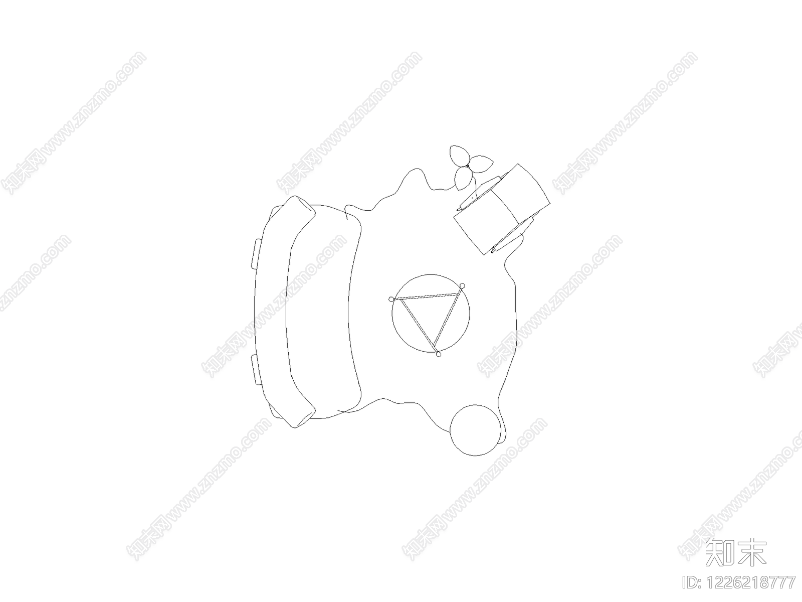现代,极简家装图库CAD图纸