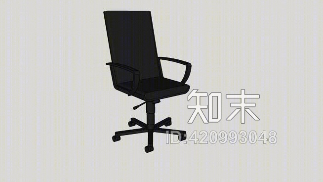 办公椅和办公椅SU模型下载【ID:420993048】