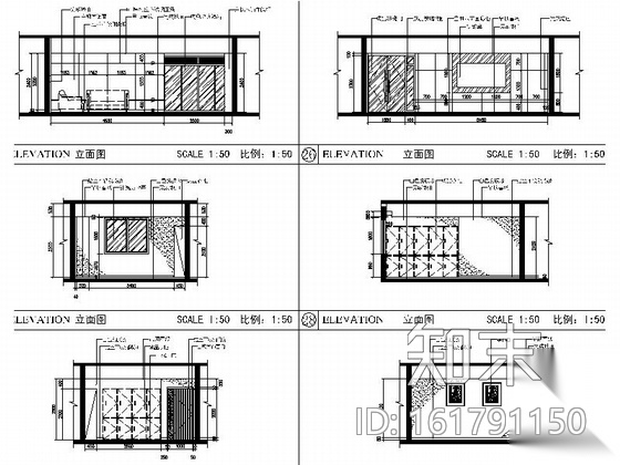 [江苏]现代全国性综合财产保险分公司办公空间装修施工图...cad施工图下载【ID:161791150】