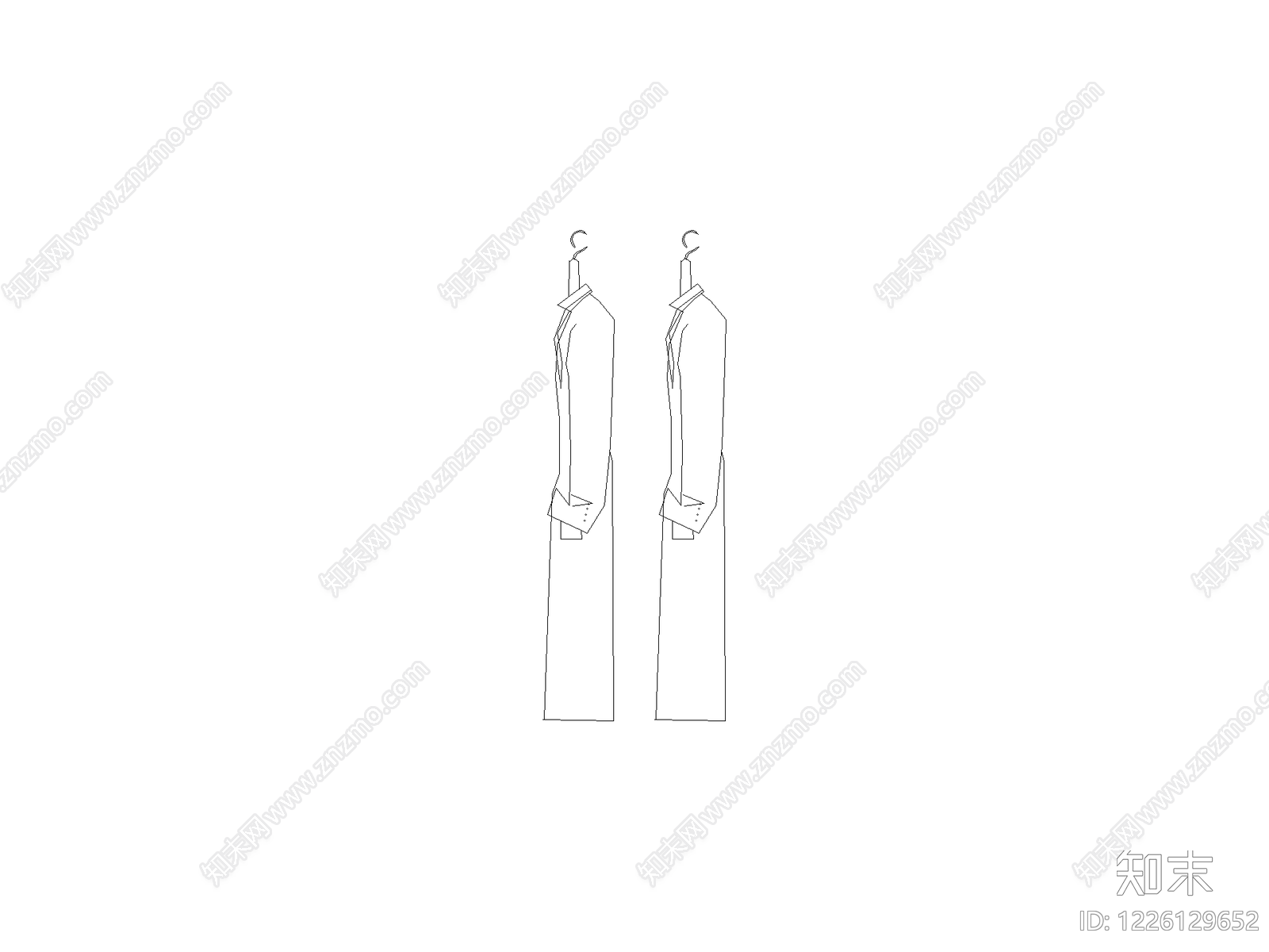 现代椅子CAD图纸