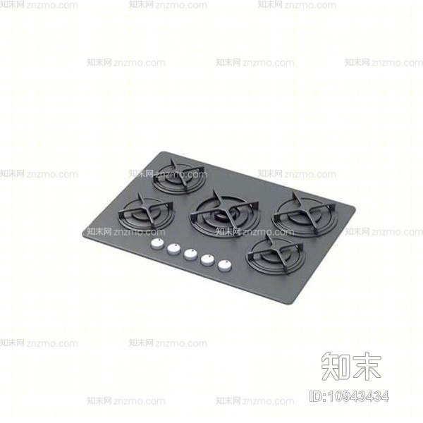 黑色灶台3D模型下载【ID:10943434】