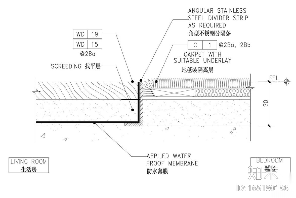 地面cad施工图下载【ID:165180136】