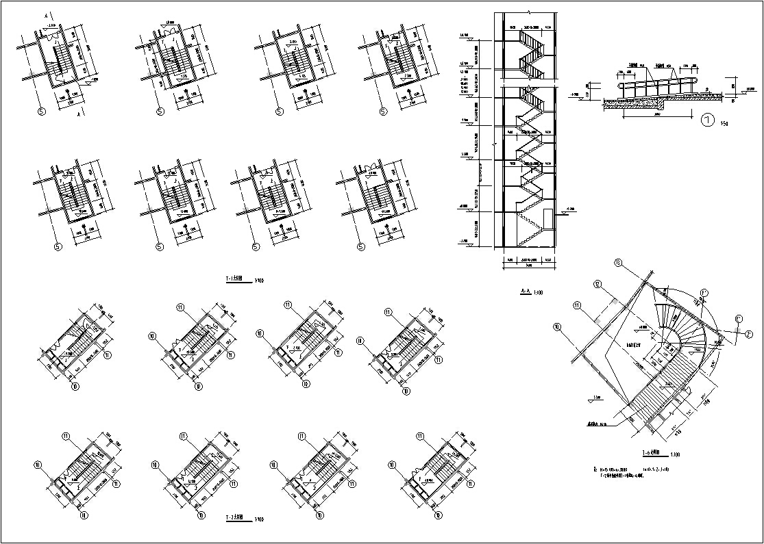 凯悦宾馆现代高层建筑施工图CADcad施工图下载【ID:168108102】