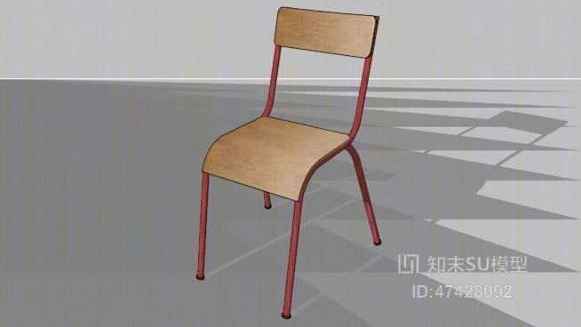 休闲椅SU模型下载【ID:917970415】