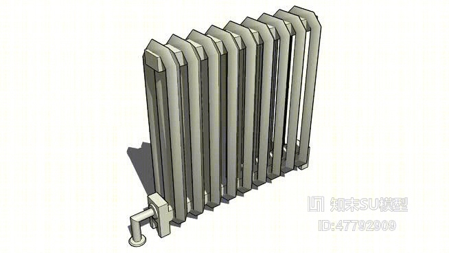 取暖器SU模型下载【ID:47792909】