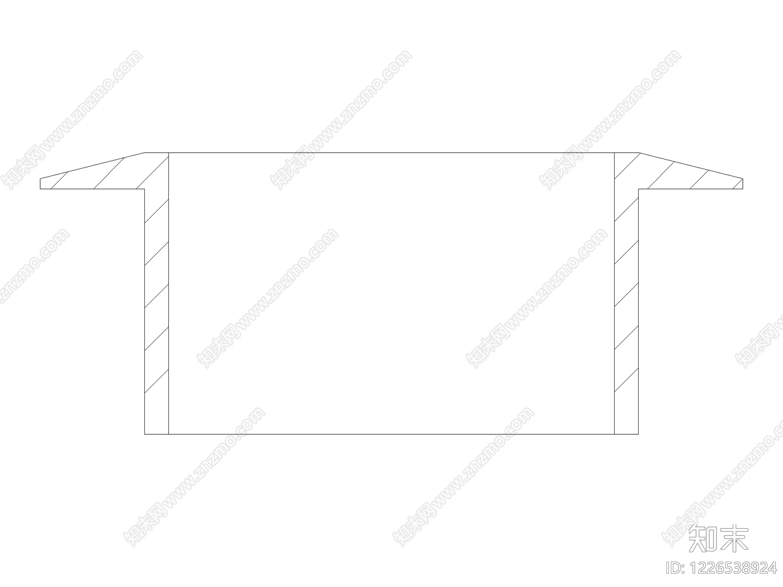 现代装饰线条CAD图纸