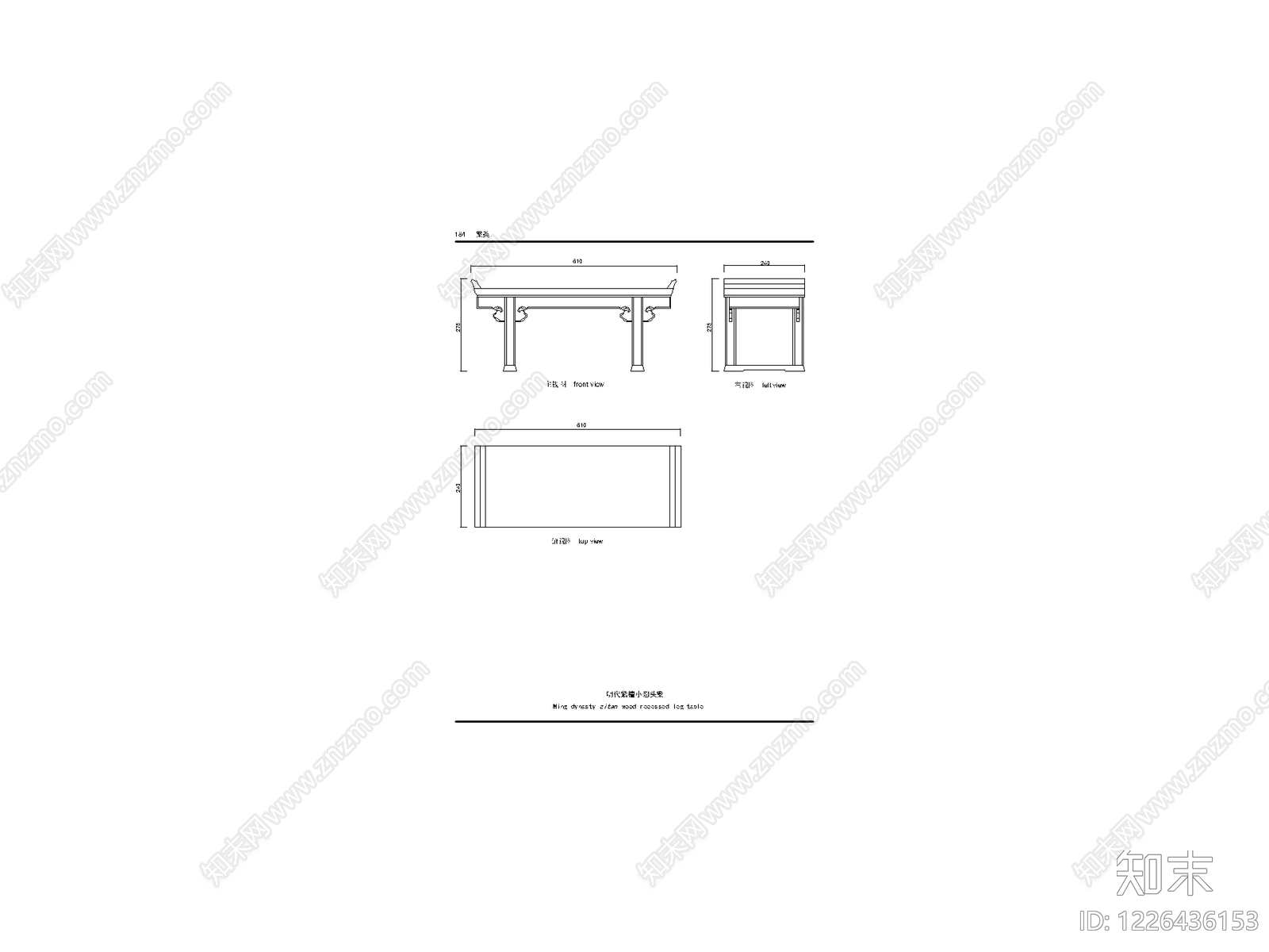 中国风模块集cad施工图下载【ID:1226436153】